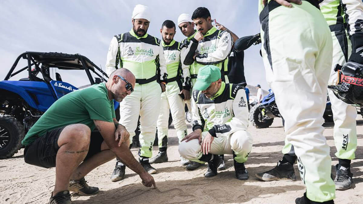 Sesión de coaching para jóvenes saudíes “Saudi Next Gen” - PHOTO/DAKAR SAUDI NEXT GEN