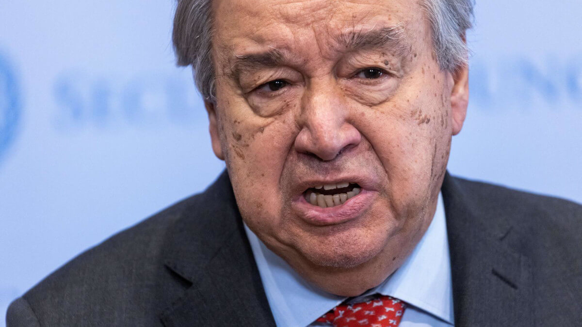 El secretario general de Naciones Unidas, Antonio Guterres - REUTERS/Eduardo Munozarabicphoto