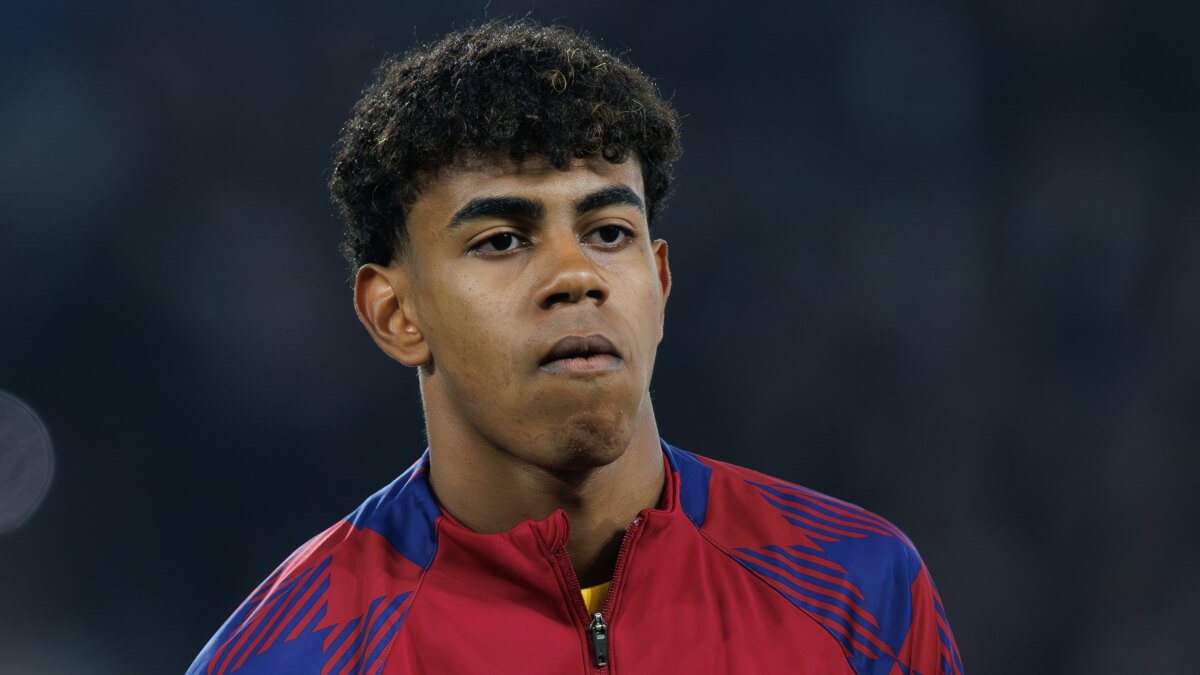 Lamine Yamal, en la previa de un partido con el FC Barcelona - <a data-cke-saved-href="https://depositphotos.com/es/?/" href="https://depositphotos.com/es/?/">Depositphotos</a>