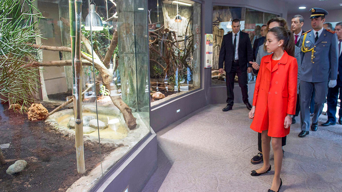 <p>Fotografía de archivo, la princesa Lalla Khadija preside la ceremonia de inauguración del vivero del Jardín Zoológico Nacional de Rabat, el 13 de diciembre de 2019 - PHOTO/MAP</p>