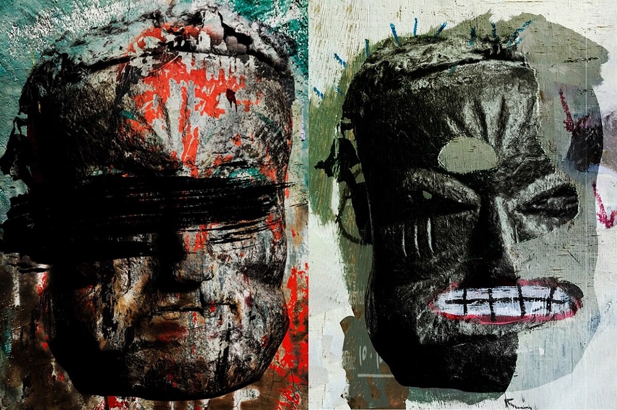 Una foto de Greg Gorman, titulada CULTURA SENUFO - PHOTO/EMIRATOS/SHARJAH