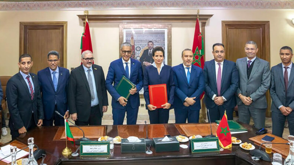 Marruecos y Mauritania han firmado un protocolo de acuerdo para fortalecer su colaboración en los sectores de la electricidad y las energías renovables - PHOTO/REDES SOCIALES