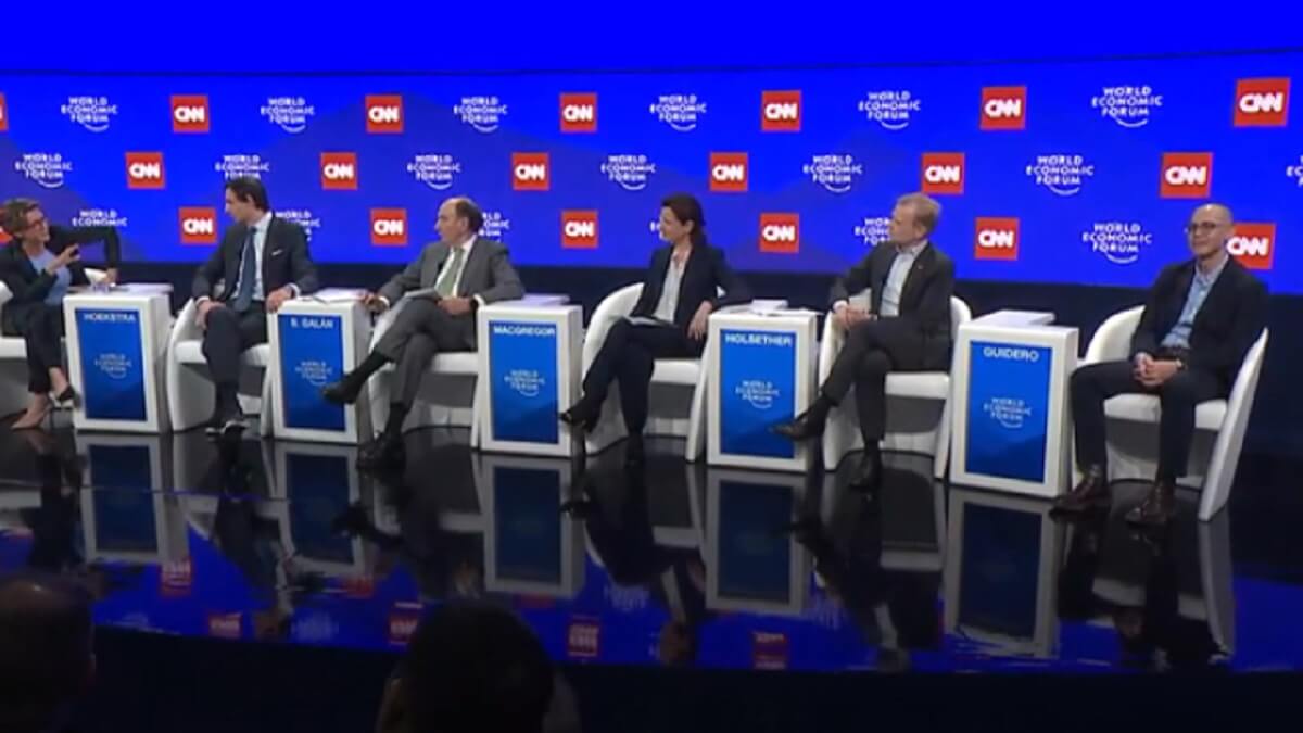 <p>Ignacio Galán participa en el panel "Making Climate Tech Count" de Davos 2025</p>