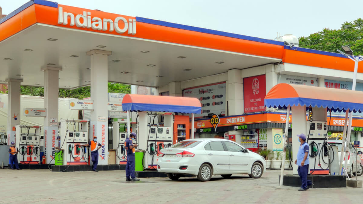 Gasolinera en la ciudad de Delhi, India - <a data-cke-saved-href="https://depositphotos.com/es/?/" href="https://depositphotos.com/es/?/">Depositphotos</a>