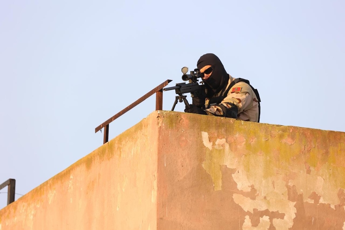 francotirador antiterrorismo marruecos