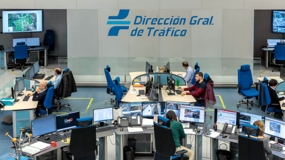 Sede de control de la Dirección General de Tráfico (DGT) - PHOTO/@DGTes