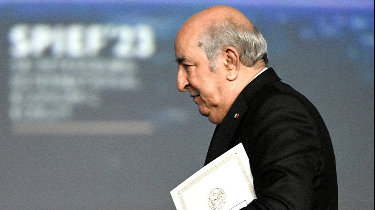 El presidente argelino Abdelmadjid Tebboune - PHOTO/ Pavel Bednyakov/Agencia de fotografía anfitriona RIA Novosti vía REUTERS