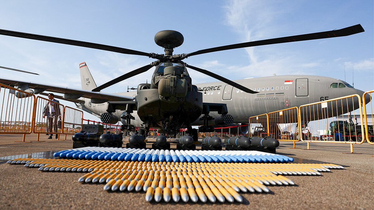 Los Apache marroquíes vendrán acompañados con 441 misiles AGM-114R Hellfire, 60 Hellfire versión AGM-114L, 478 kits de guiado de precisión para cohetes Hydra 70 y otros 200 misiles AIM-92H Stinger - REUTERS/ EDGAR SU