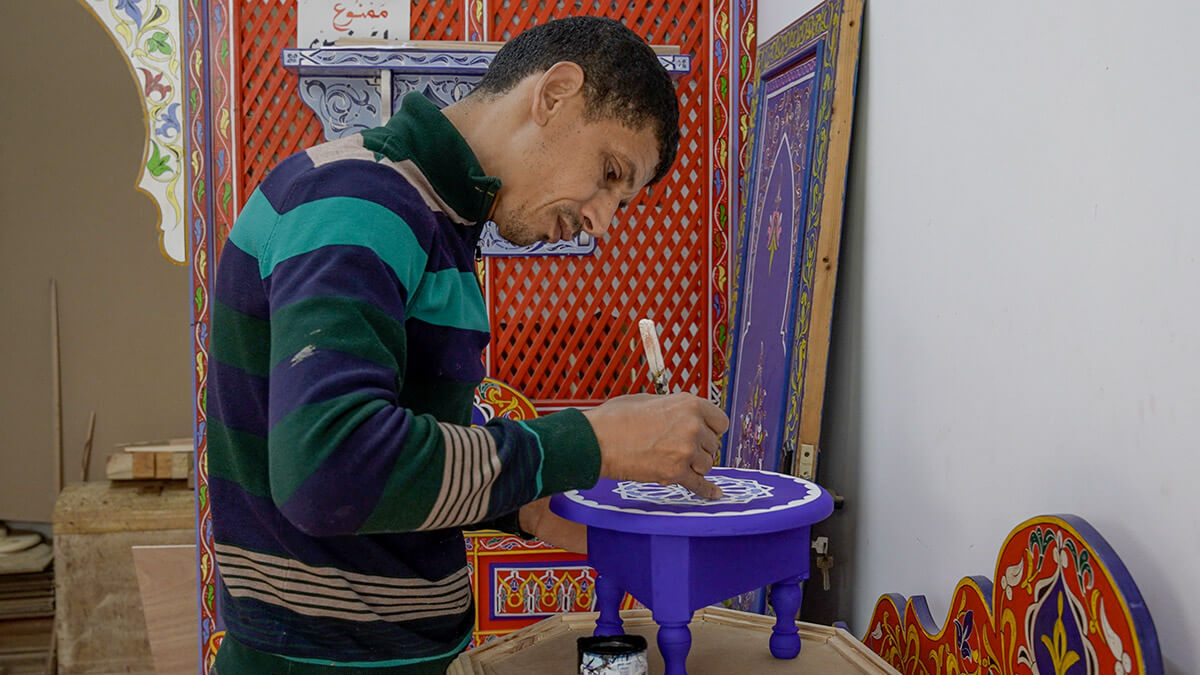 Artesanía en Assilah - PHOTO/CRITTA