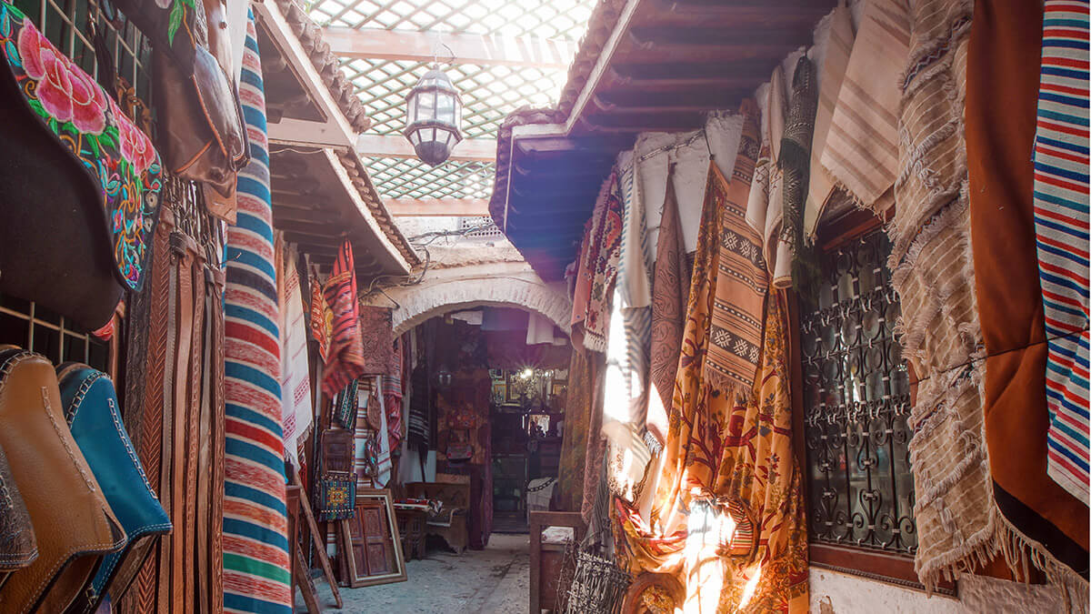 Mercado de productos artesanos y tradicionales en Tetuán - PHOTO/CRITTA