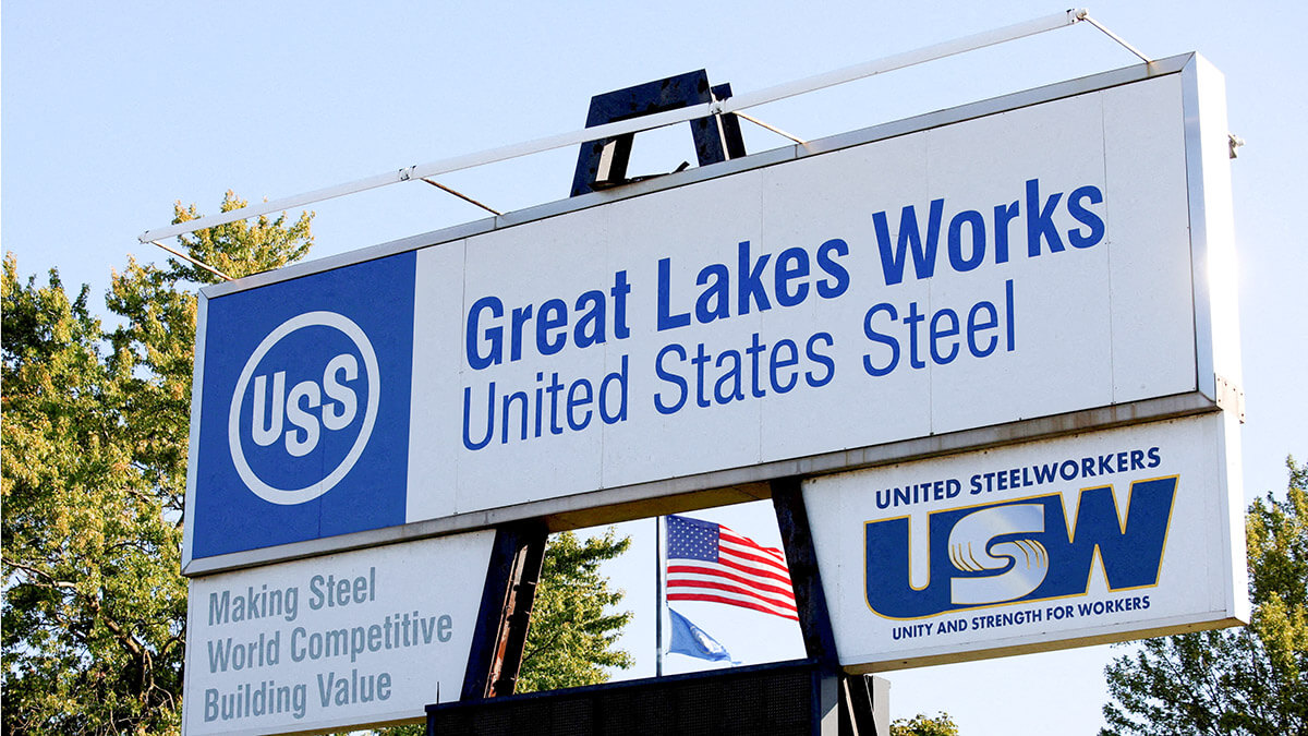 <p>Planta Great Lakes Works United States Steel en River Rouge, Michigan, EE. UU. - REUTERS/REBECCA COOK </p>
