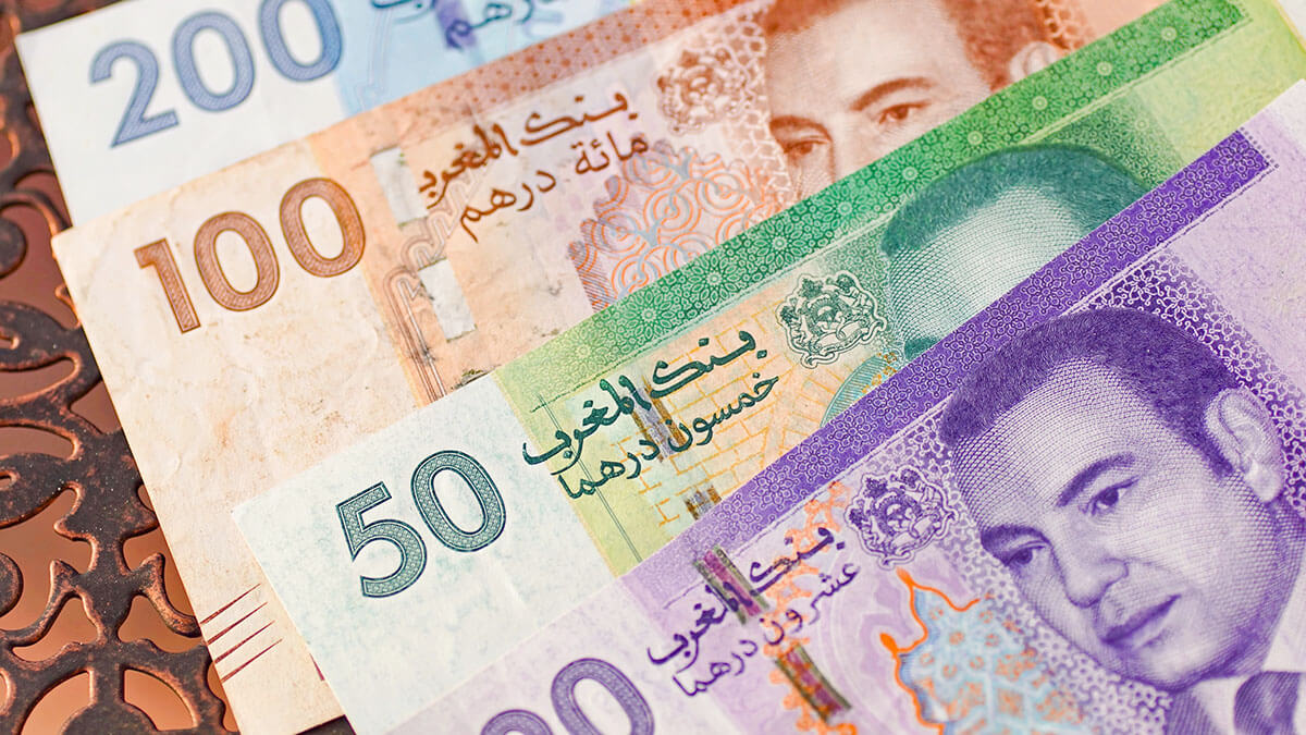 Dirham, la moneda oficial marroquí - <a data-cke-saved-href="https://depositphotos.com/es/?/" href="https://depositphotos.com/es/?/">Depositphotos</a>