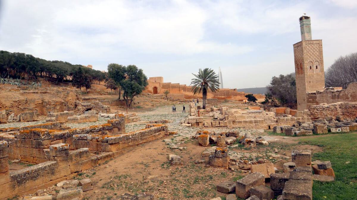 Necrópolis de Chellah es un antiguo complejo romano, medieval y necrópolis, situado en el emplazamiento de la antigua ciudad de Salé, a 2 km del centro de la ciudad y en las proximidades de Rabat, en Marruecos - PHOTO/ @datirachida