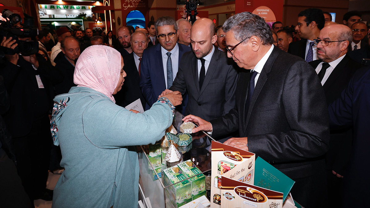 Aziz Akhannouch en el salón SIA - PHOTO/SIA