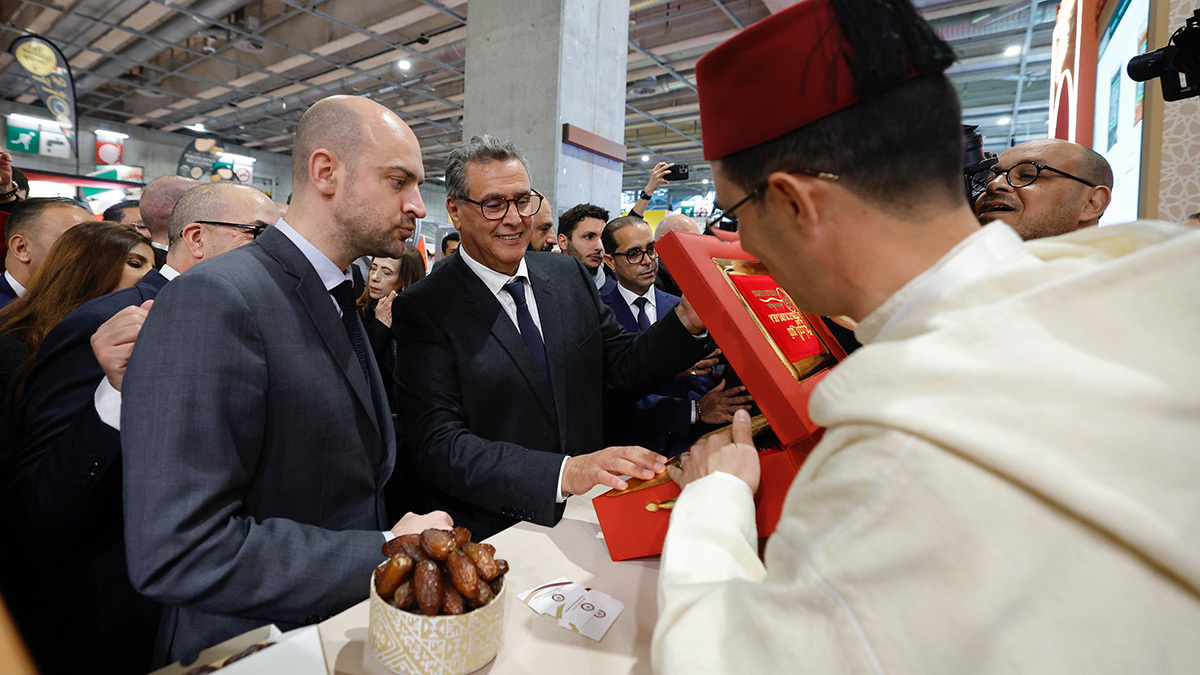 Aziz Akhannouch en el salón SIA - PHOTO/SIA