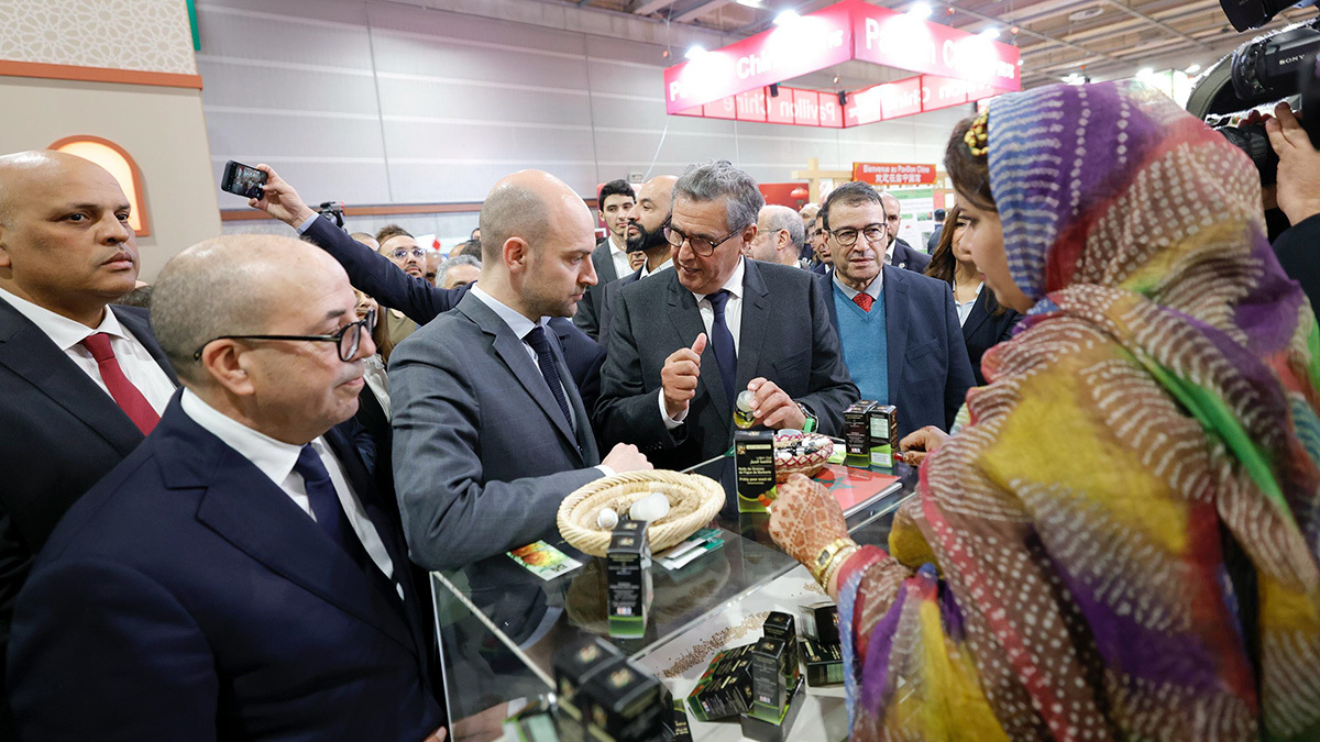 Aziz Akhannouch en el salón SIA - PHOTO/SIA