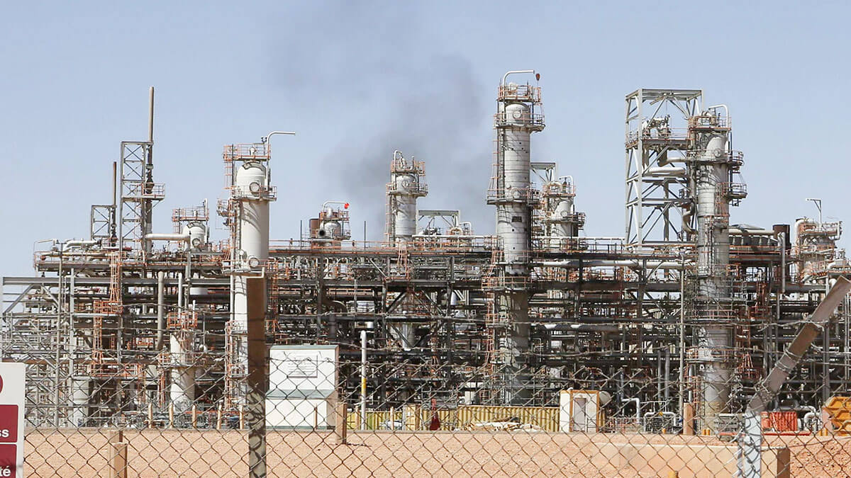 Vista general de la planta de gas de Tiguentourine en In Amenas, a 1.600 km (994 millas) al sureste de Argel - REUTERS/ LOUAFI LARBI