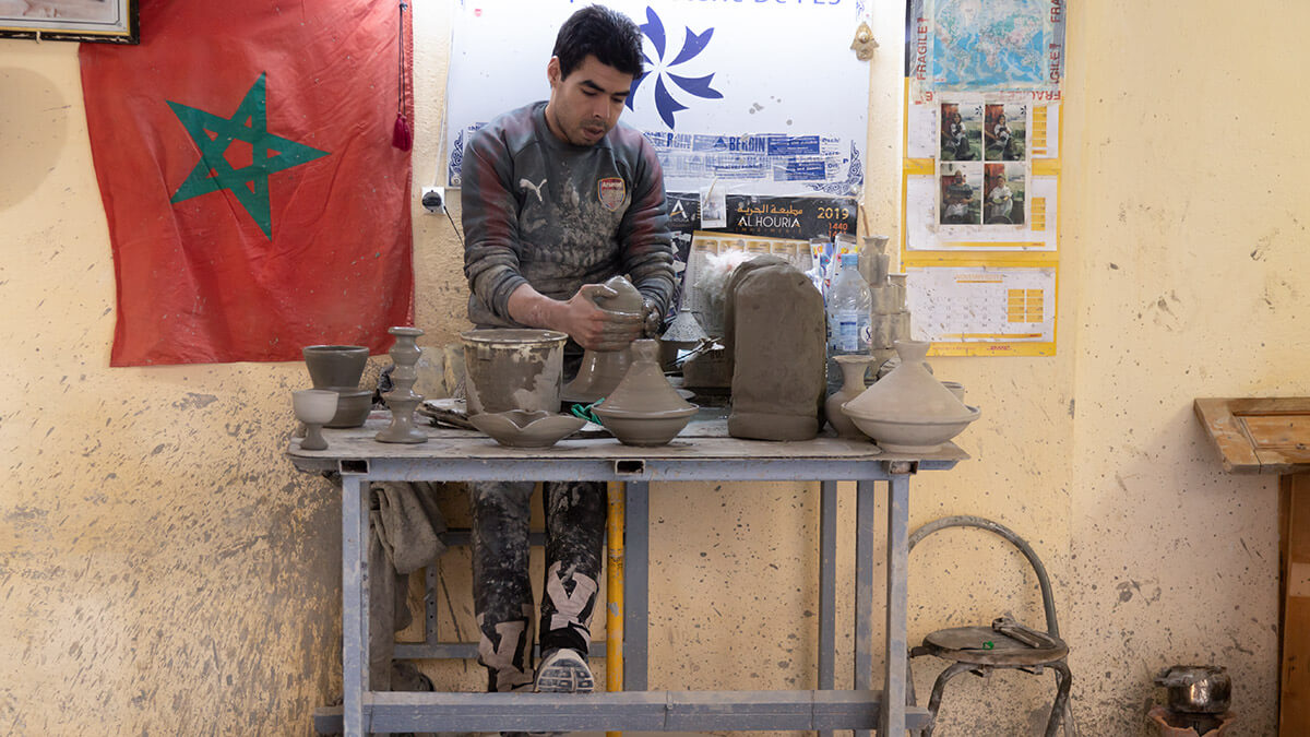 Taller de alfarería en Marruecos - PHOTO/ <a data-cke-saved-href="https://depositphotos.com/es/?/" href="https://depositphotos.com/es/?/">Depositphotos</a>