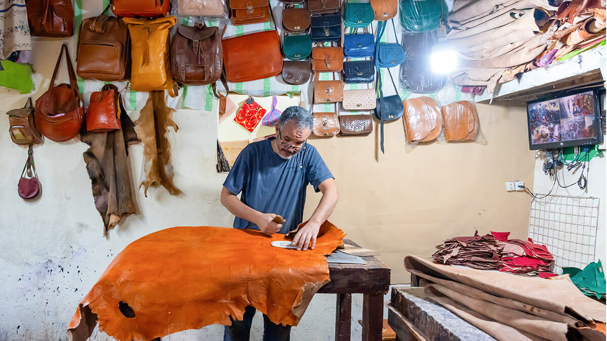 Taller de marroquineria - PHOTO/ <a data-cke-saved-href="https://depositphotos.com/es/?/" href="https://depositphotos.com/es/?/">Depositphotos</a>
