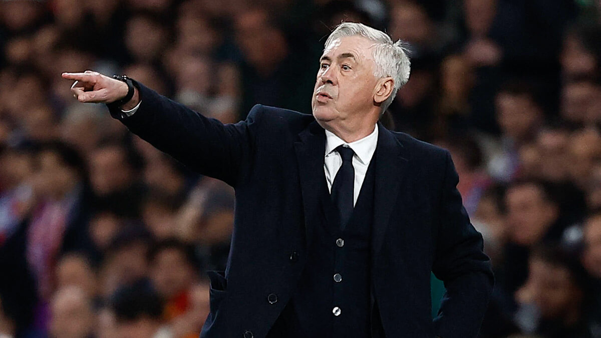 <p>El entrenador del Real Madrid Carlo Ancelotti - REUTERS/JUAN MEDINA</p>