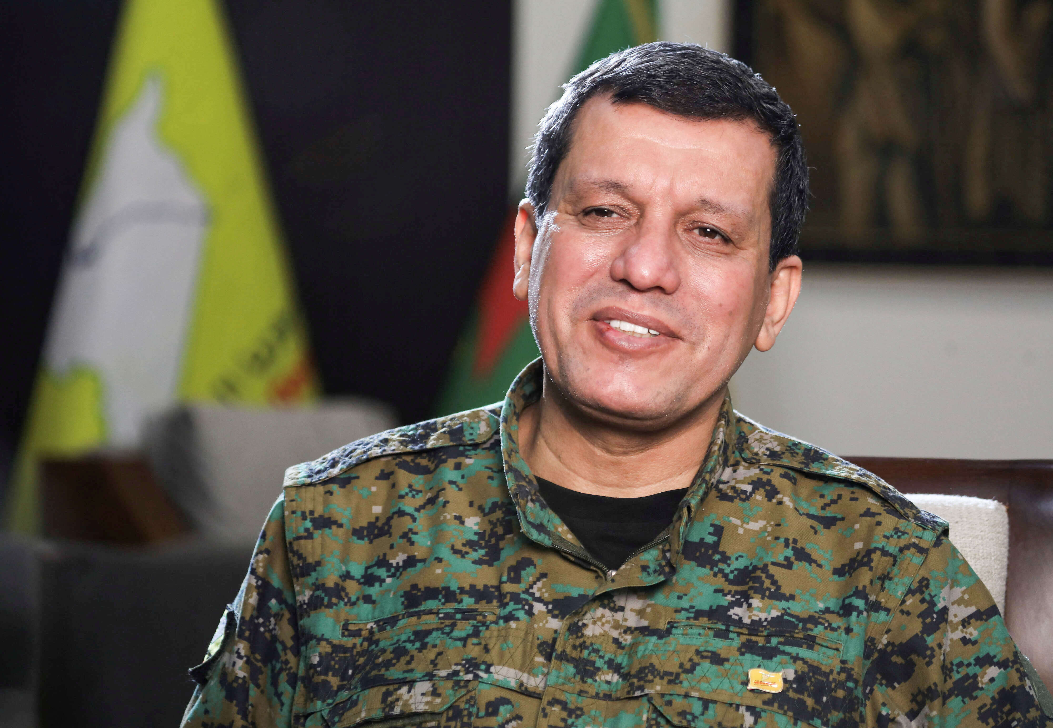 El comandante de las fuerzas kurdas sirias, Mazloum Abdi - REUTERS/ ORHAN QUEREMAN