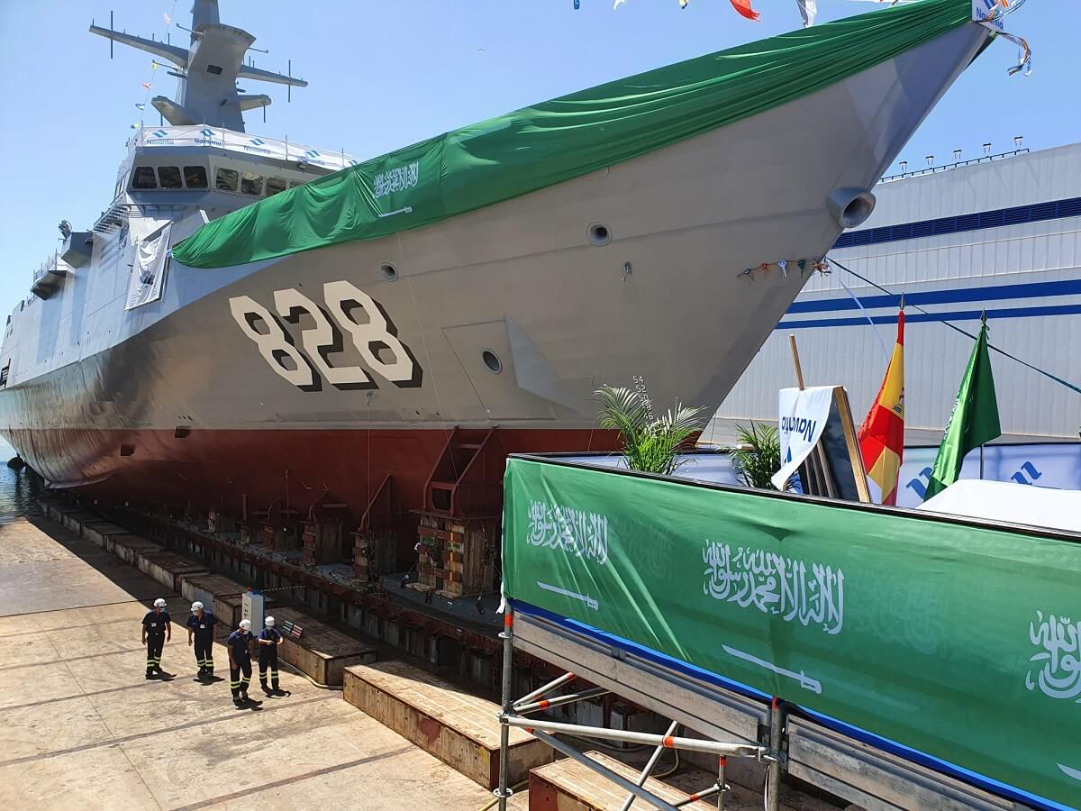 Navantia y SAMI hace años que constituyeron la empresa mixta SAMI Navantia, que bajo transferencia de tecnología española ha desarrollado el sistema de combate Hazem para las corbetas de la clase Avante 2200 - PHOTO/Navantia