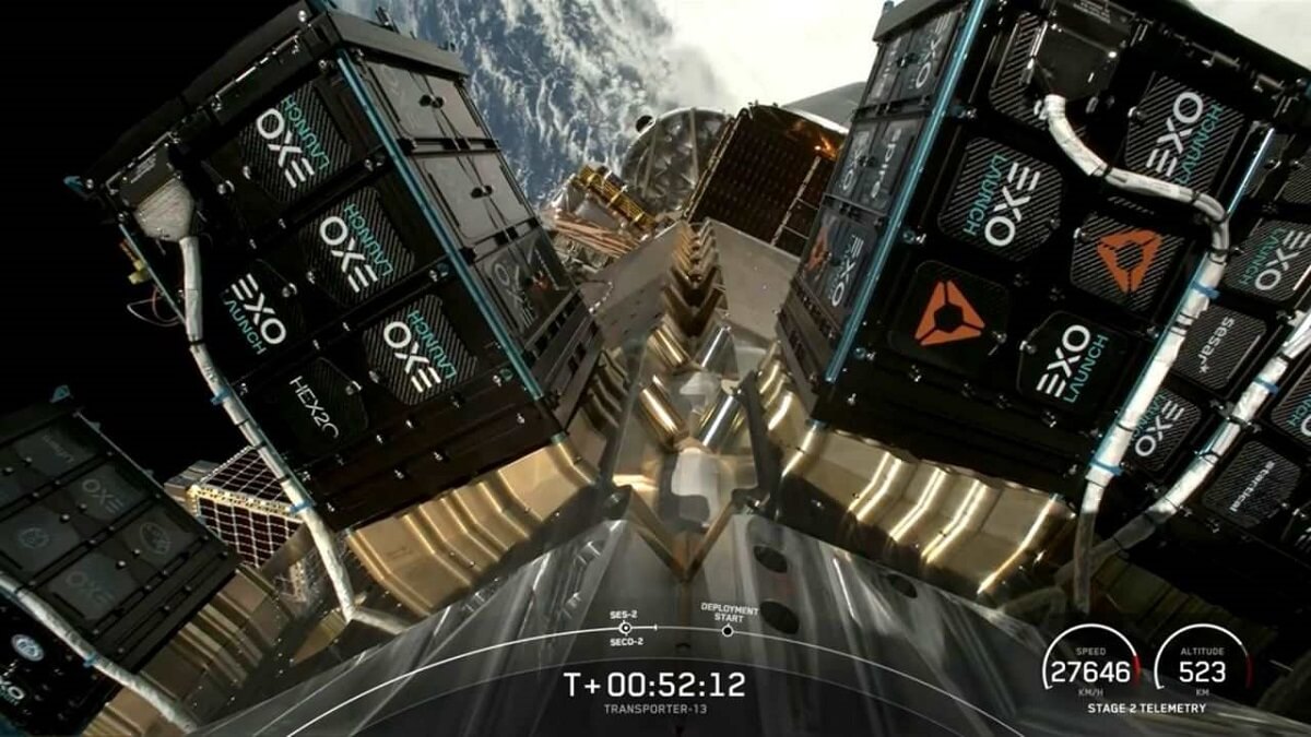 IOD-1, Indra Enaire Startical