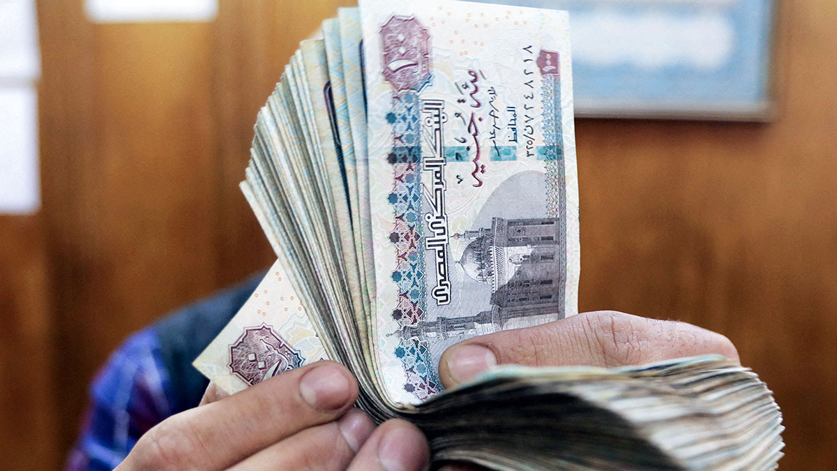 Billetes de libras egipcias - REUTERS/ MOHAMED ABD EL GHANY