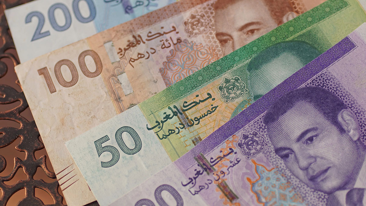 Dirhams marroquíes - <a  data-cke-saved-href="https://depositphotos.com/es/?/" href="https://depositphotos.com/es/?/">Depositphotos</a> 