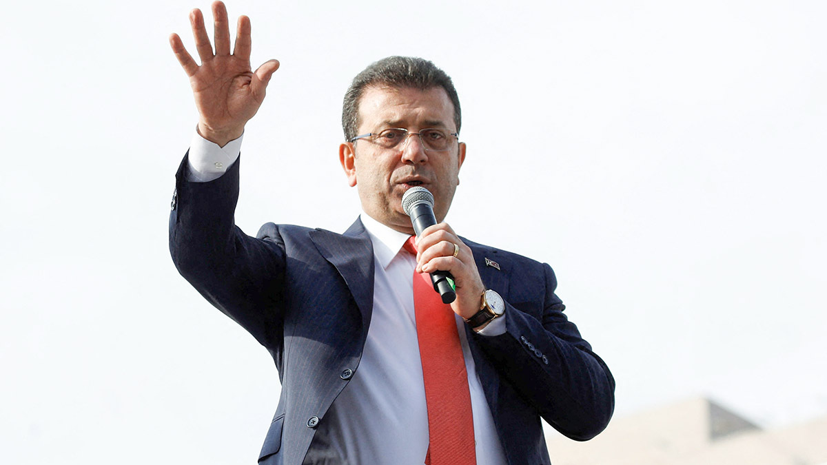 El alcalde de Estambul, Ekrem Imamoglu, del principal partido de la oposición, el Partido Republicano del Pueblo (CHP) - REUTERS/ DILARA SENKAYA