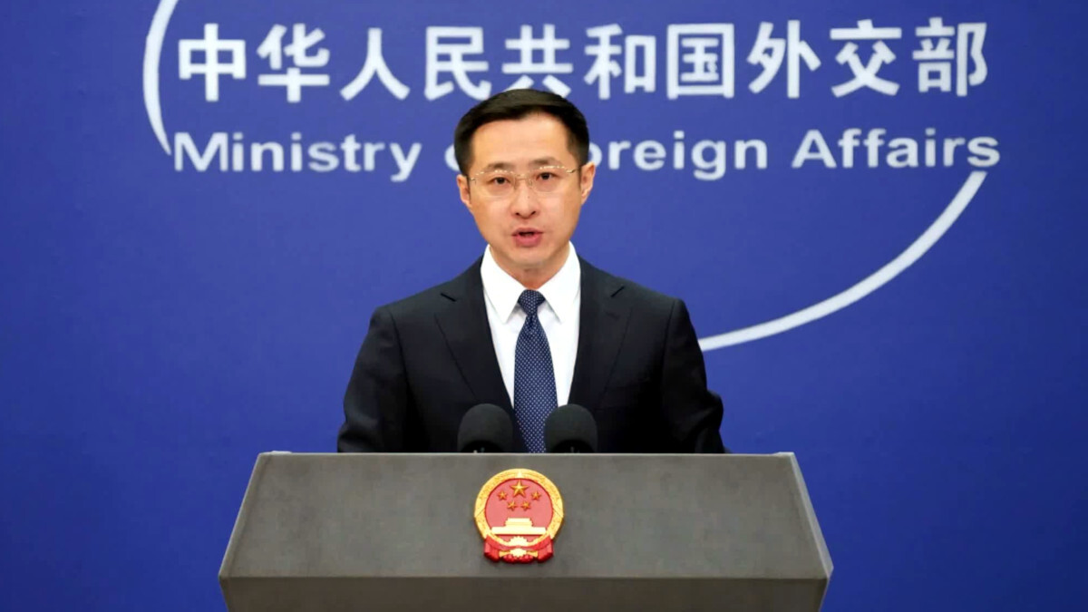 Lin Jian, portavoz del Ministerio de Relaciones Exteriores de China - PHOTO/REDES SOCIALES