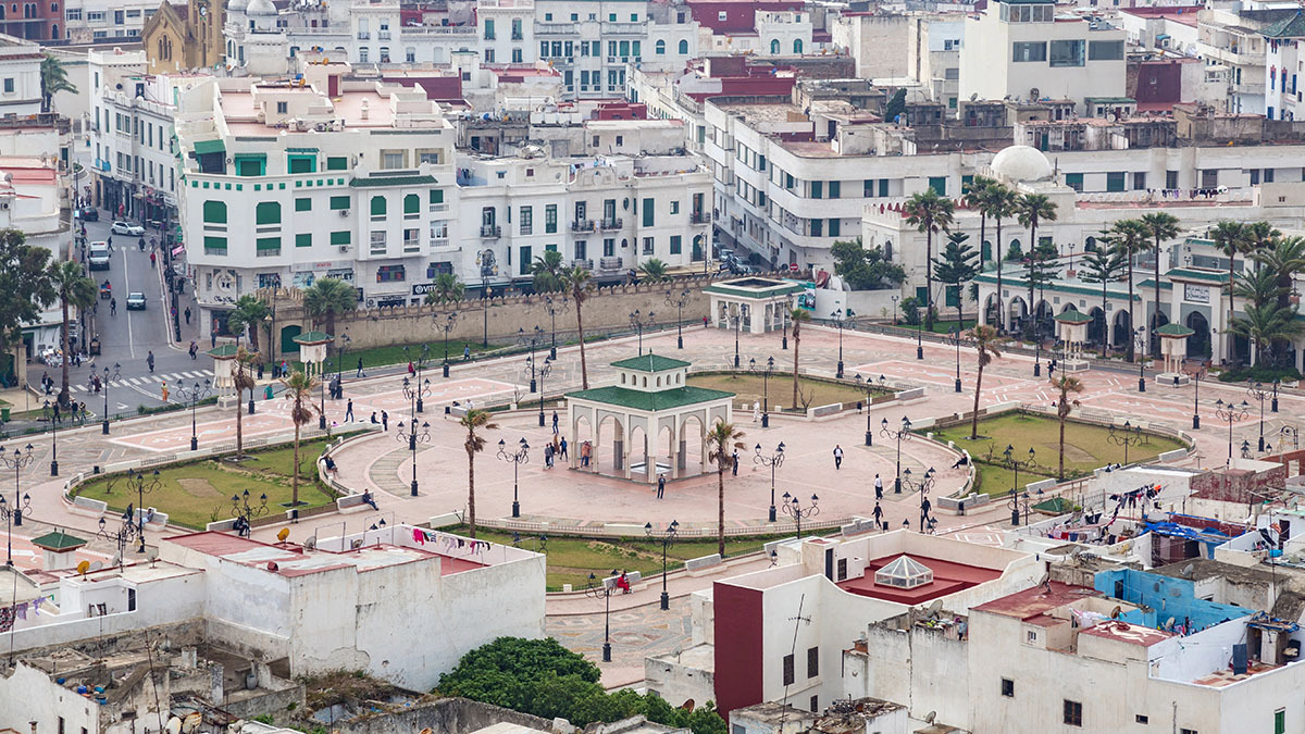 Centro histórico de la ciudad de Tetuán, Marruecos - <a data-cke-saved-href="https://depositphotos.com/es/?/" href="https://depositphotos.com/es/?/">Depositphotos</a>