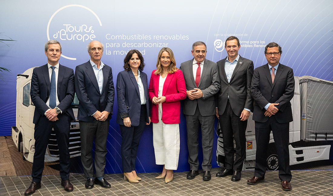El Tour d´Europa o los combustibles renovables como solución para la descarbonización - PHOTO/ESPAMA COMUNICACIÓN/GUILLERMO LÓPEZ