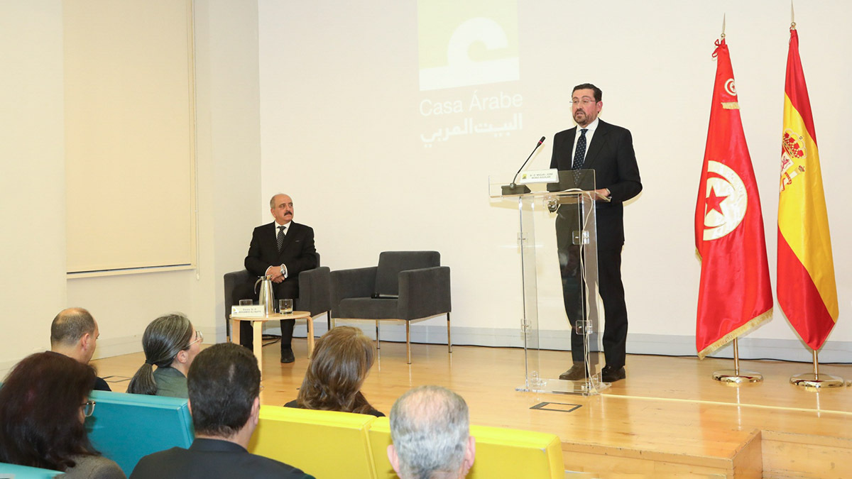 Miguel José Moro Aguilar, director de la Casa Árabe de Madrid, España - PHOTO/ JULIA ROBLES