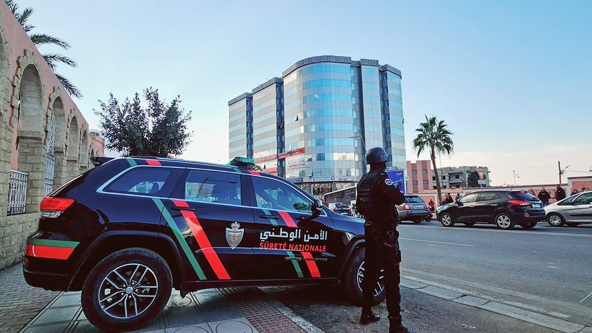 Fuerzas especiales de la Dirección General de Vigilancia Territorial (DGST) de Marruecos - PHOTO/@DGSN_MAROC