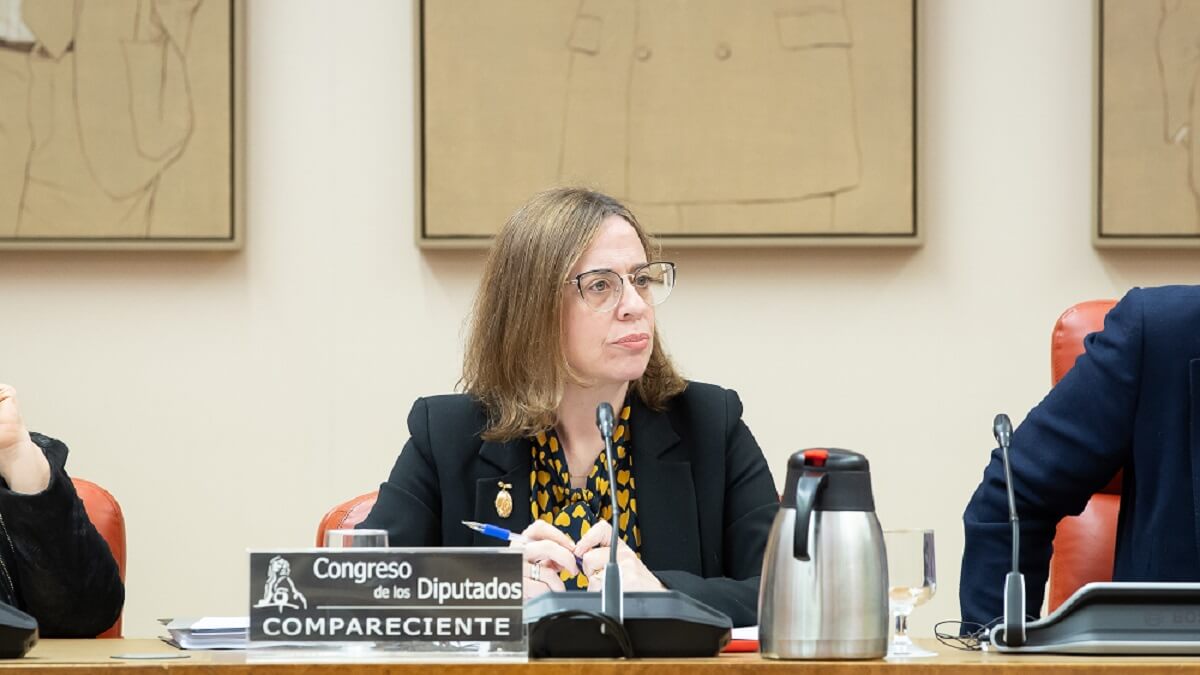 La comparecencia de Amparo López Senovilla es prácticamente una copia de las palabras de hace dos años de su antecesora en el cargo, Xiana Méndez, con la excepción de la actualización de los datos aportados - PHOTO/Congreso de los Diputados