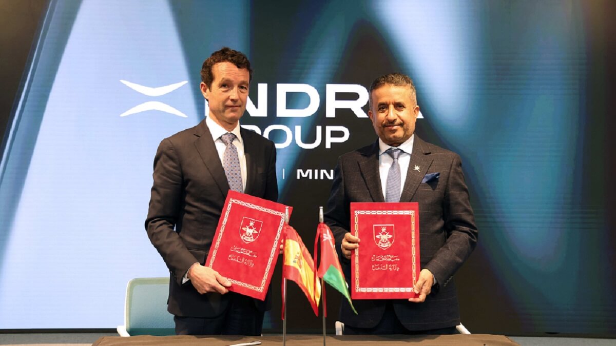 Firma de acuerdo entre Indra y la Royal Air Force de Omán