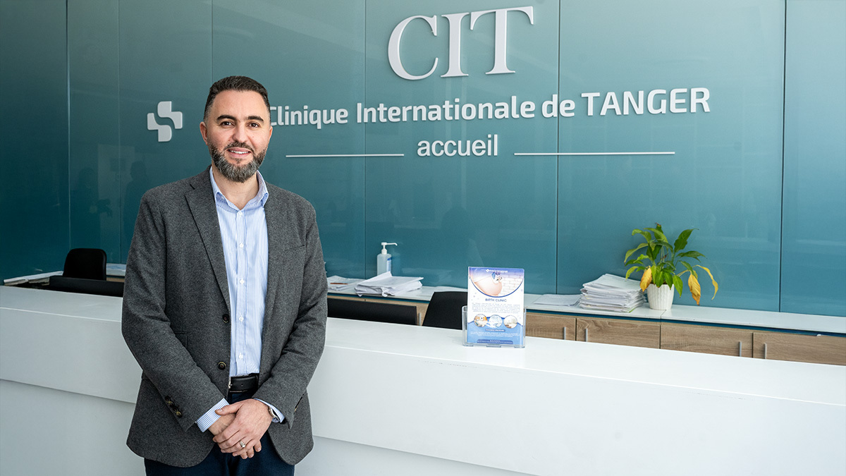 Dr. Ben Saddik, director de la Clínica Internacional de Tánger - ATALAYAR/GUILLERMO LÓPEZ