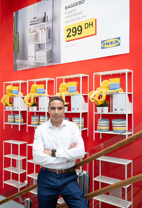 Chakir Berrada, director gerente de IKEA Tetuán - ATALAYAR/GUILLERMO LÓPEZ