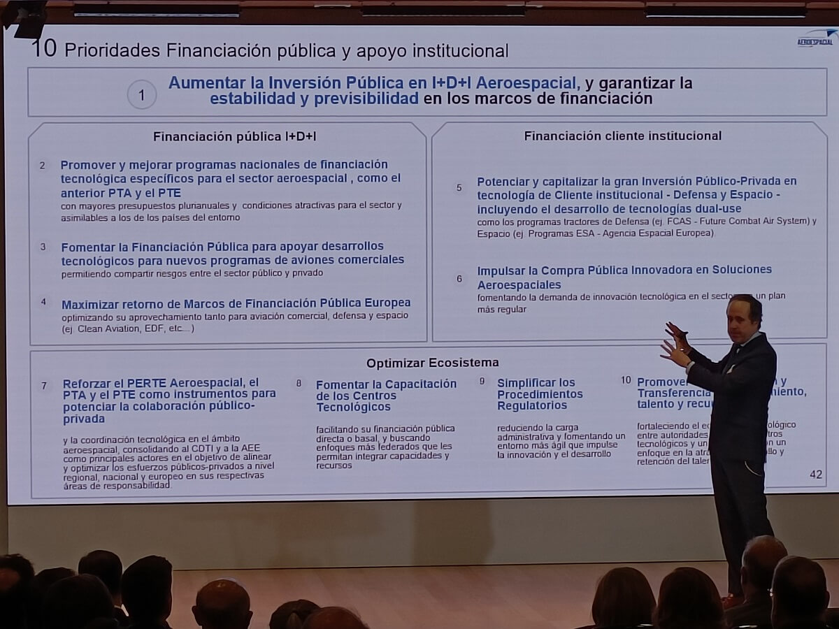 Se quiere reforzar la participación española en los motores de ciclo variable y propulsión vectorizada para aviones de combate, las plantas propulsoras para aeronaves comerciales e impulsar la compra pública innovadora - PHOTO/JPons