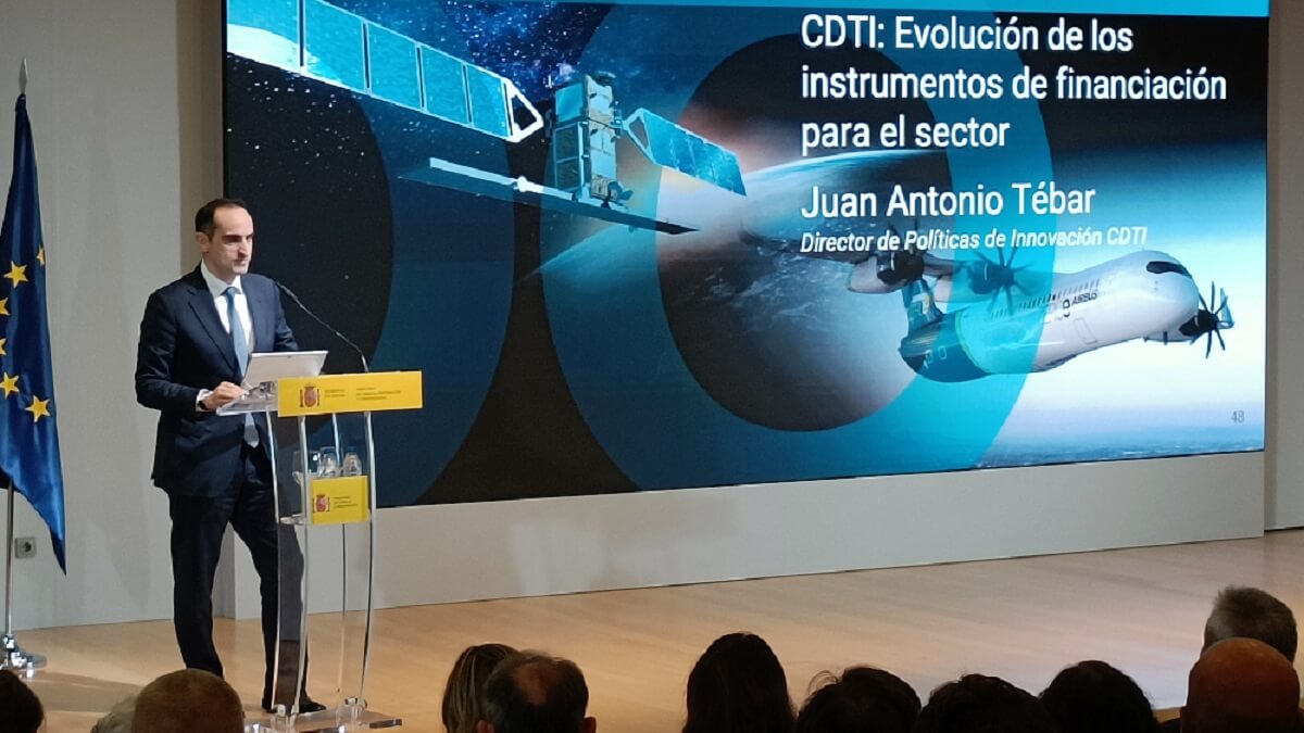 El director de innovación del Centro para el Desarrollo Tecnológico y la Innovación, Juan Antonio Tébar, ha subrayado que para que España sea un país tecnológicamente competitivo al máximo, hay que empezar a trabajar ya - PHOTO/JPons