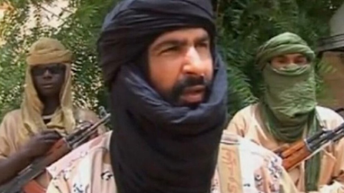 Adnan Abu Walid al Sahraoui en una captura de video