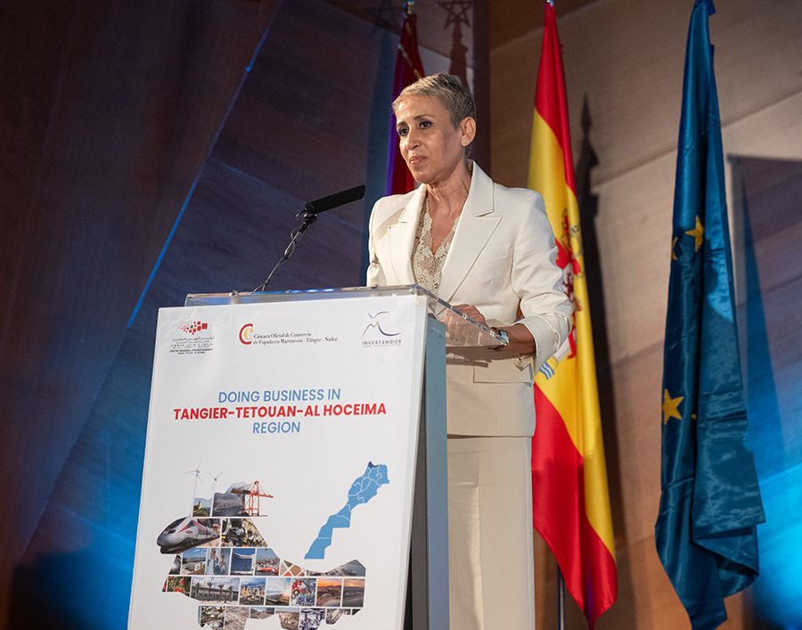 Amal Boussouf, directora de la Cámara Oficial de Comercio de España en Marruecos, Tánger Nador - ATALAYAR/ GUILLERMO LÓPEZ