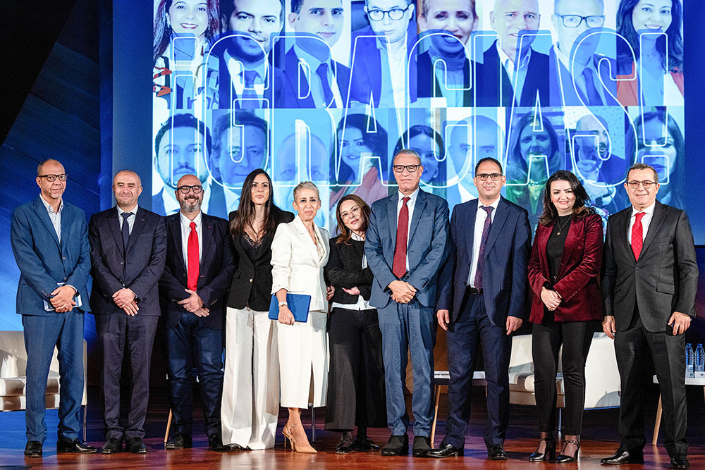 Fotografia de familia del panel, La oferta territorial y los incentivos a la inversión en la región de Tánger-Tetuán-Alhucema - PHOTO/MIGUEL BERROCAL