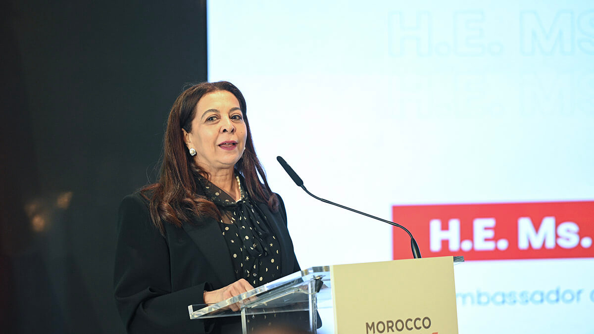 Karima Benyaich, embajadora de Marruecos en España - PHOTO/ATALAYAR/GUILLERMO LÓPEZ