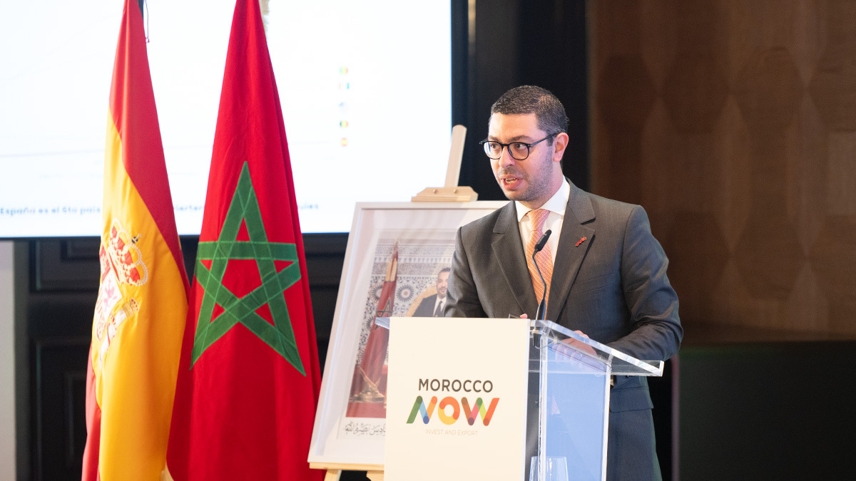 Hicham Chaoudri, director de inversiones del Ministerio de Inversión, Convergencia y Evaluación de las Políticas Públicas - ATALAYAR/GUILLERMO LÓPEZ