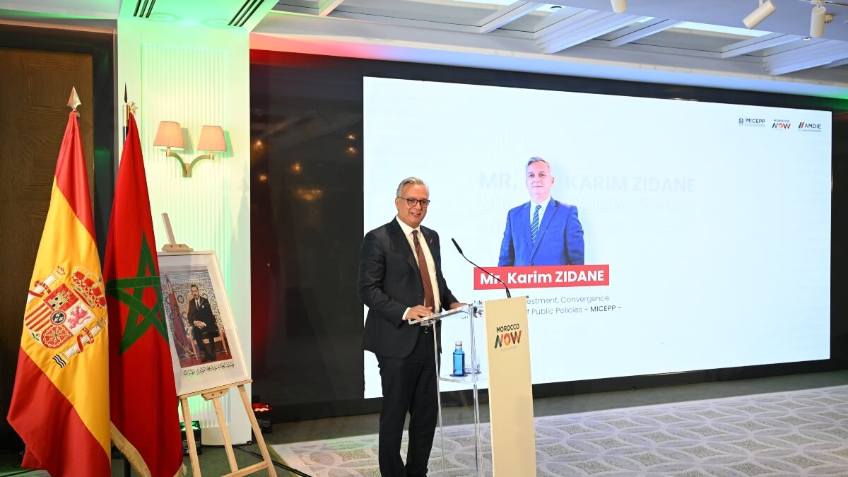 Karim Zidane, ministro de Inversiones, Convergencia y Evaluación de las Políticas Públicas de Marruecos - ATALAYAR/GUILLERMO LÓPEZ