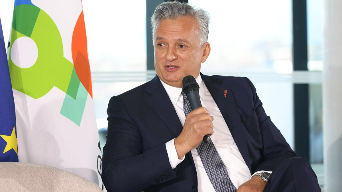 Karim Zidane, ministro de Inversiones, Convergencia y Evaluación de Políticas Públicas de Marruecos, durante la IV edición del Foro Europa-África, celebrado en el Palais du Pharo de Marsella - PHOTO/MICEPP