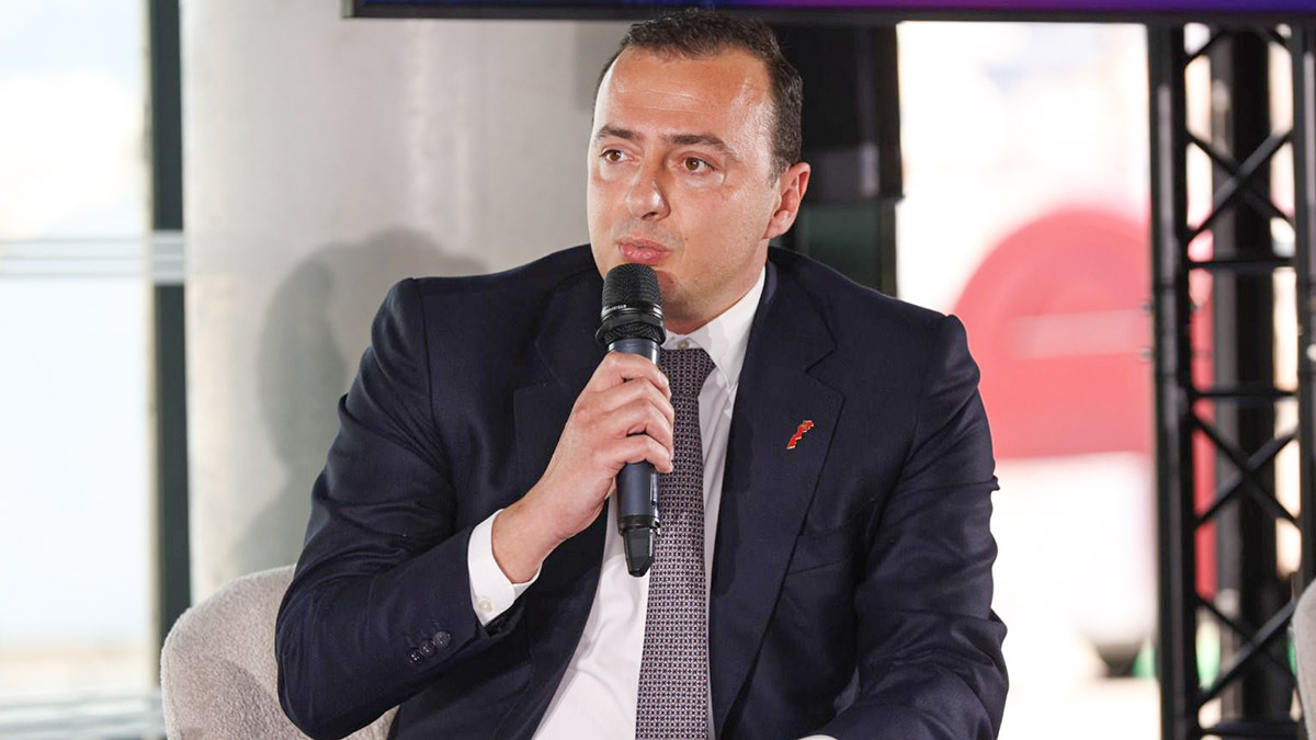 Ali Seddiki, director general de la Agencia Marroquí para el Desarrollo de las Inversiones y las Exportaciones (AMDIE) durante la IV edición del Foro Europa-África, celebrado en el Palais du Pharo de Marsella - PHOTO/AMDIE