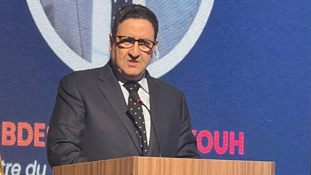 Abdessamad Kayouh, ministro de Logística y Transporte del Gobierno de Marruecos – PHOTO/ATALAYAR